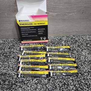 BeachBody Energize Pre-Workout Strawberry Lemon (Expired - see description) New